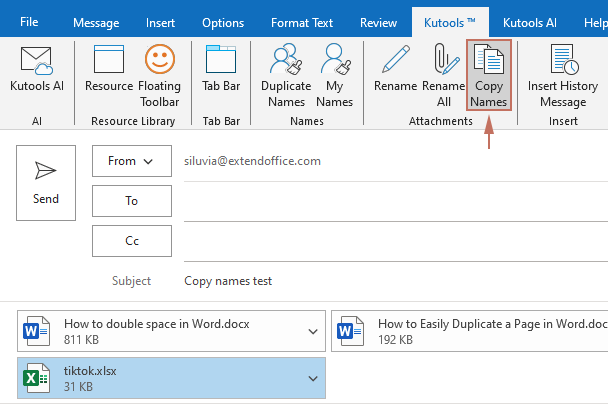 shot copy attachment names free 4